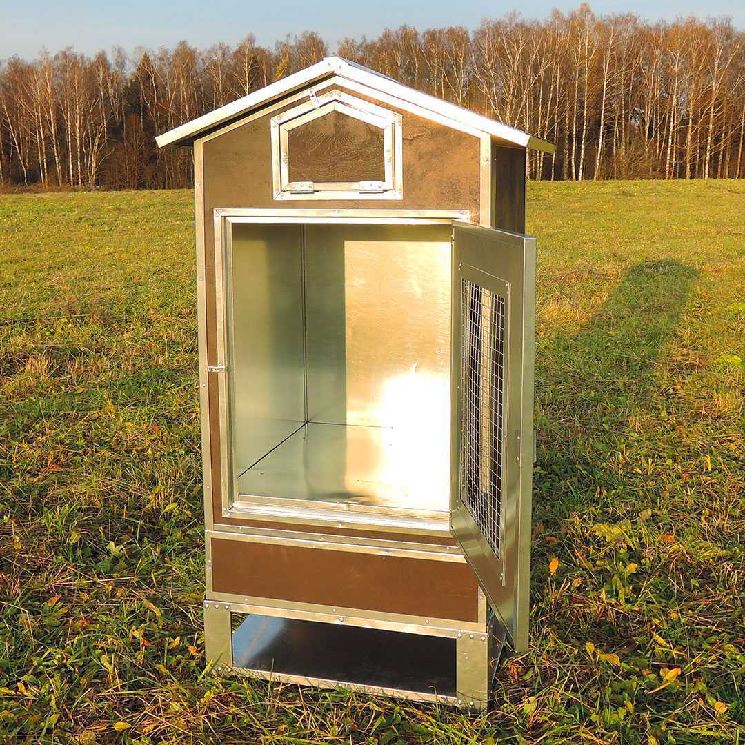 Утепленный отапливаемый уличный птичник "4 сезона мини" . Фото 5