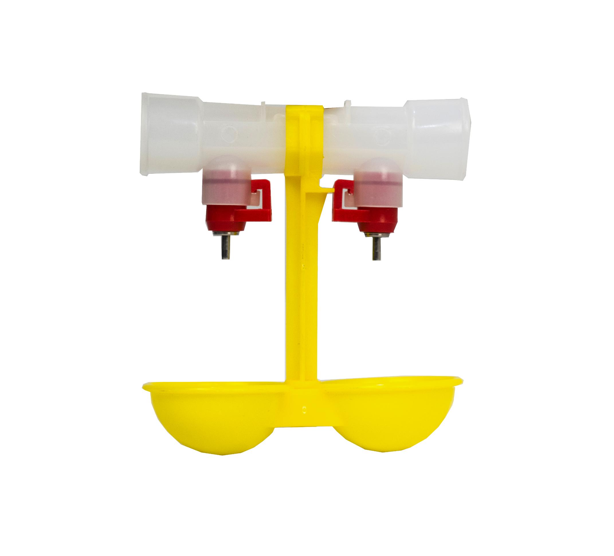 Набор поилок двойных с креплением и каплеулавливателем ПКНК-24/360 10 шт.. Фото 4