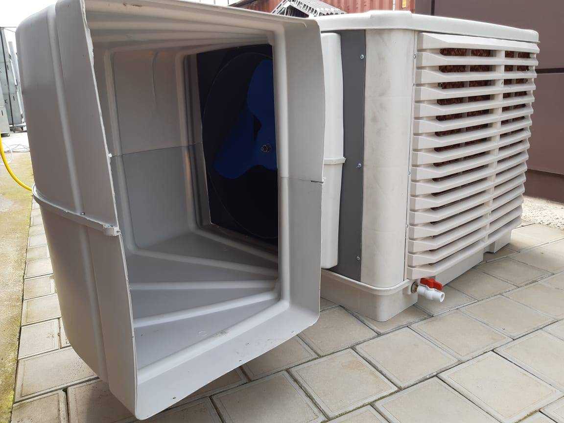 Охладитель-увлажнитель 380V Подача воздуха боковая. Фото 3