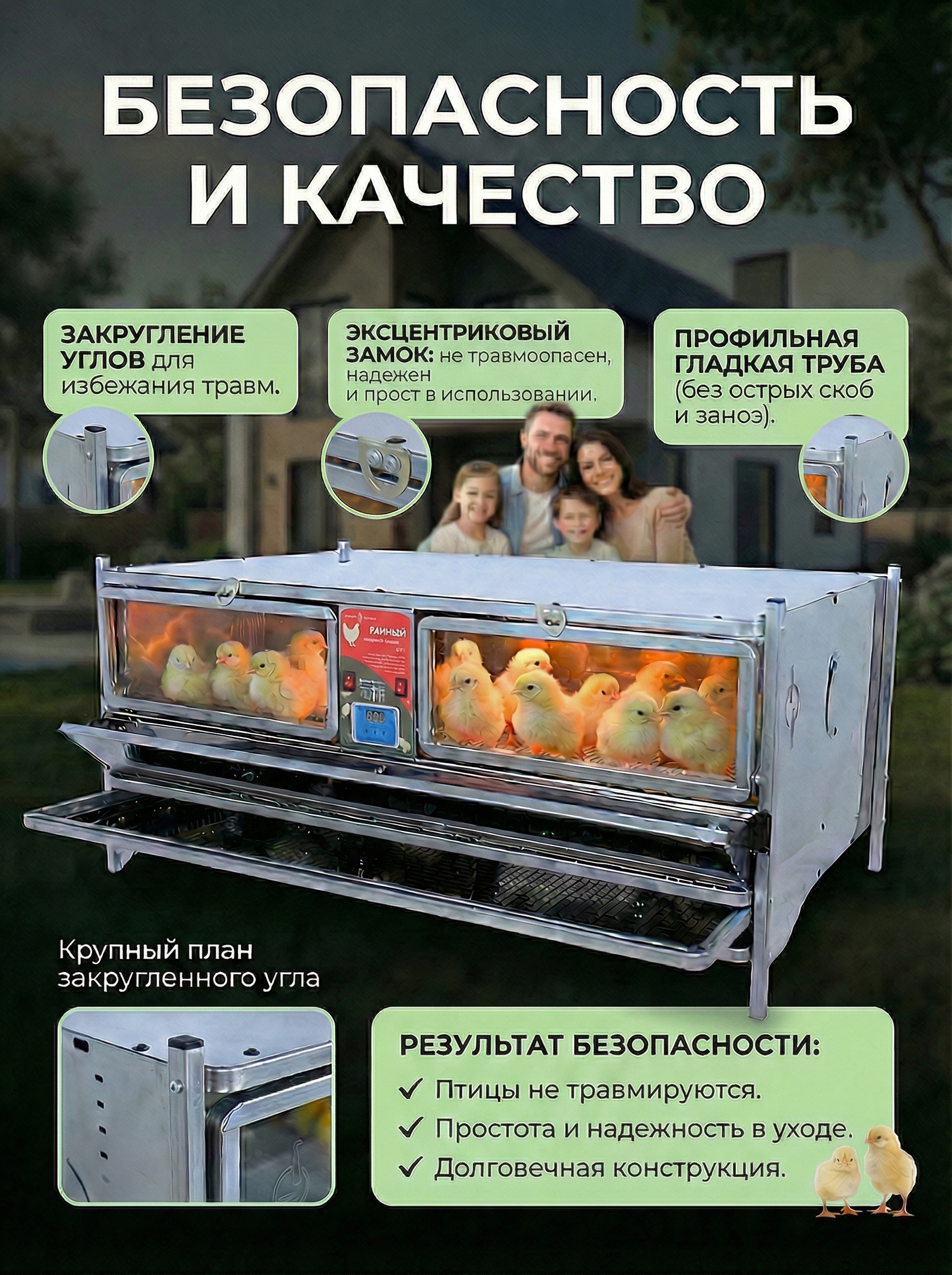 Рамный цифровой брудер 0711 Премиум. Фото 25