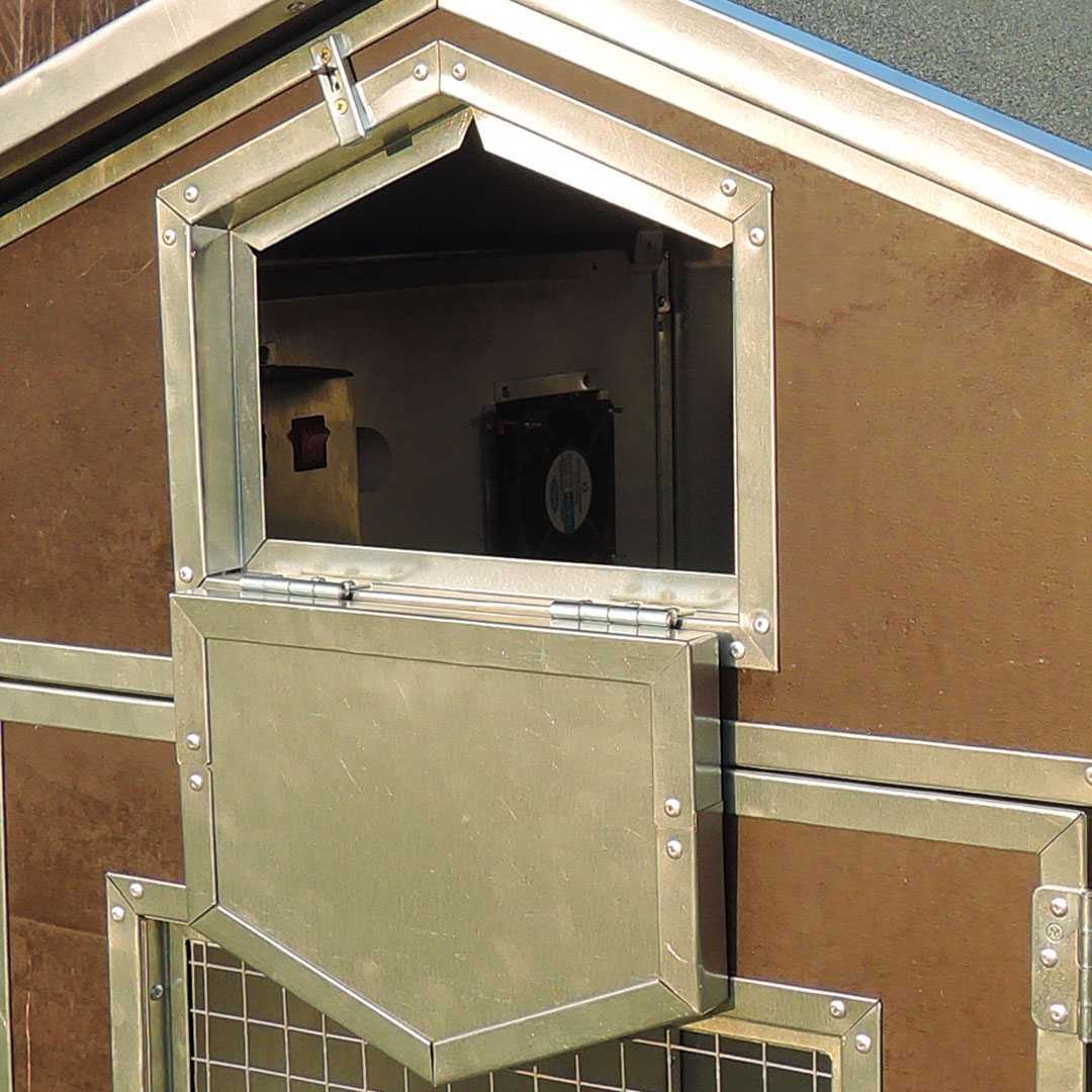 Утепленный отапливаемый уличный птичник "4 сезона мини" . Фото 8