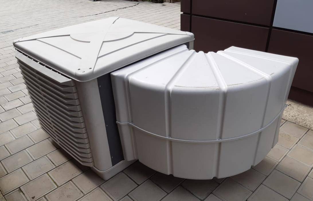 Охладитель-увлажнитель 220V Подача воздуха нижняя.. Фото 2