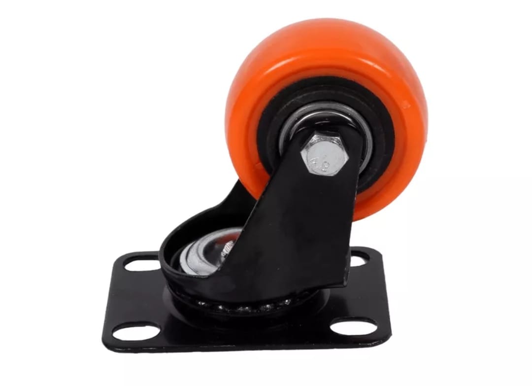 Колесо поворотное 50 мм с площадкой. Фото 1