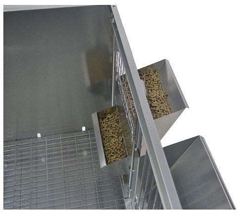 Клетка для откорма кроликов "ПРОФЕССИОНАЛ"-55-КО-3. Фото 6