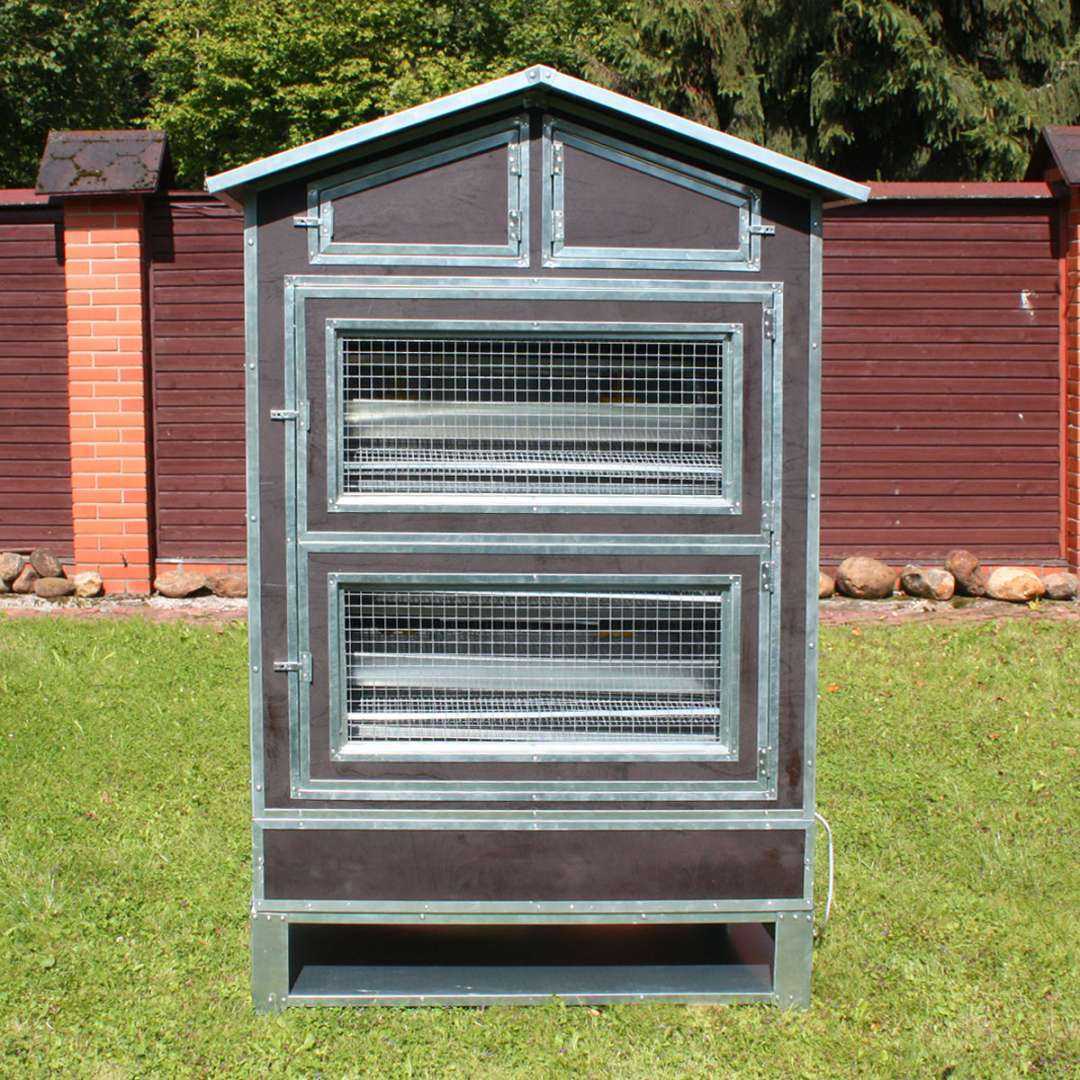 Утепленный отапливаемый уличный птичник "4 сезона" . Фото 1