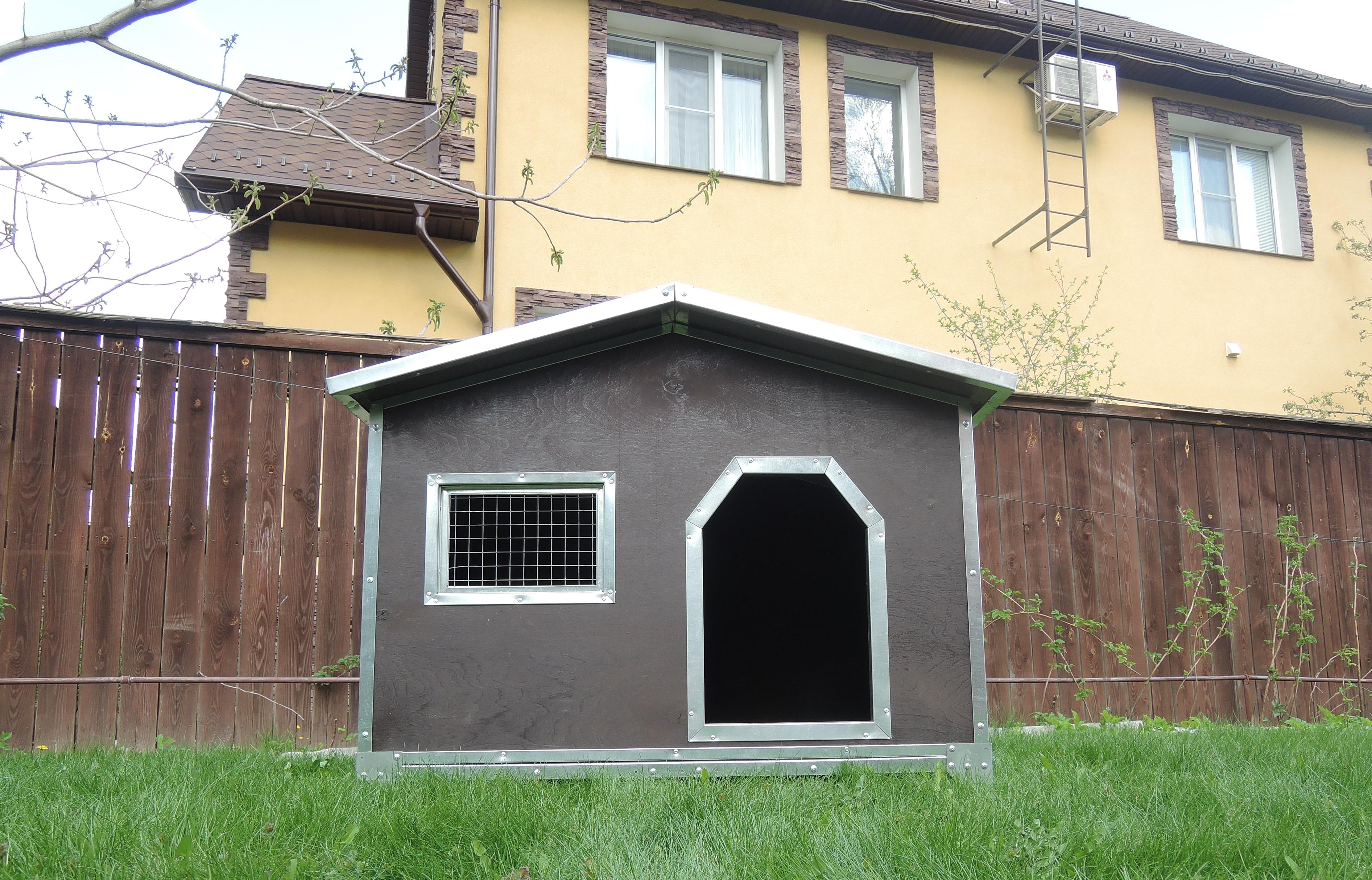 Будка для собак утепленная Л. Фото 7