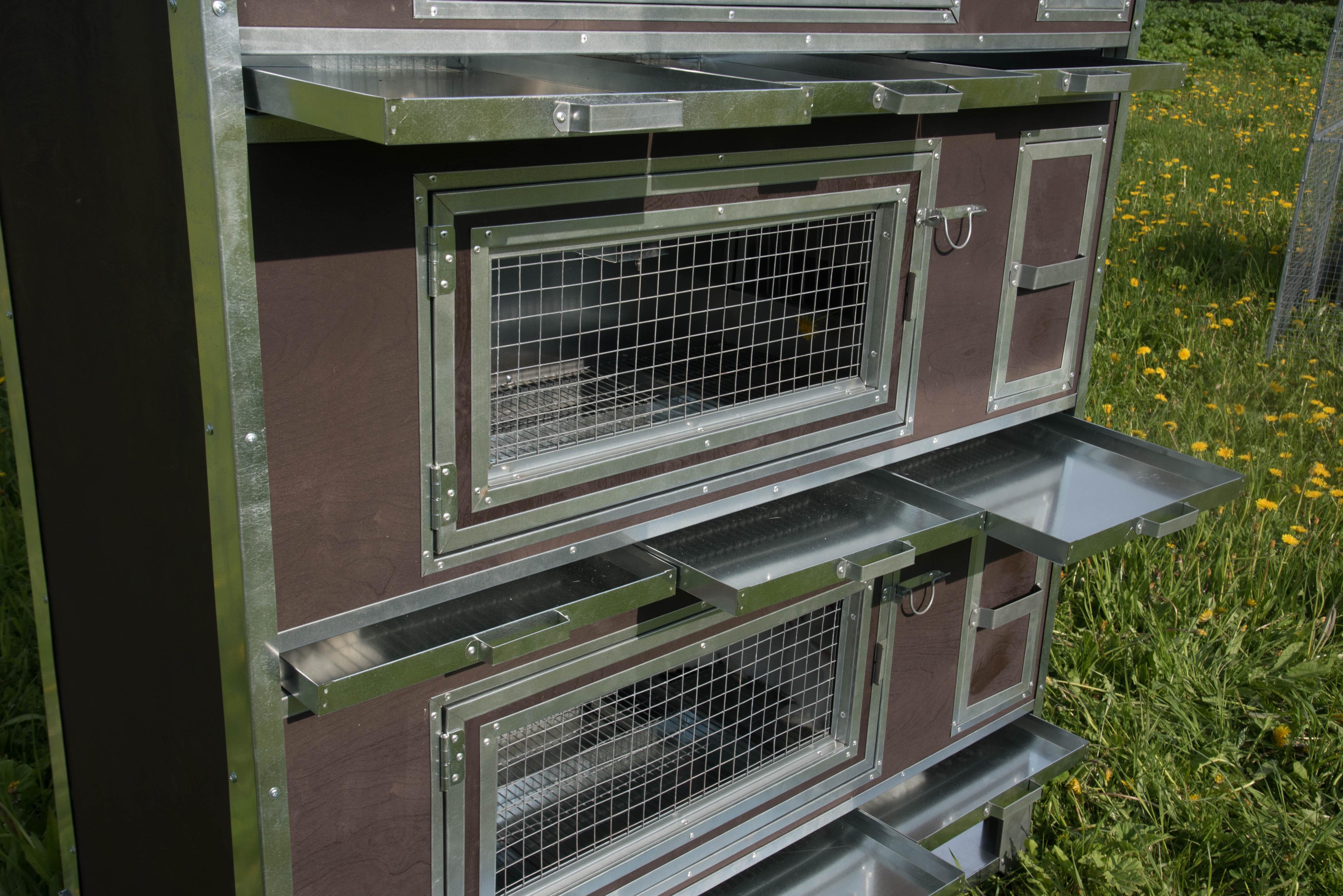 Утепленный отапливаемый крольчатник "Бестселлер" О-12. Фото 18