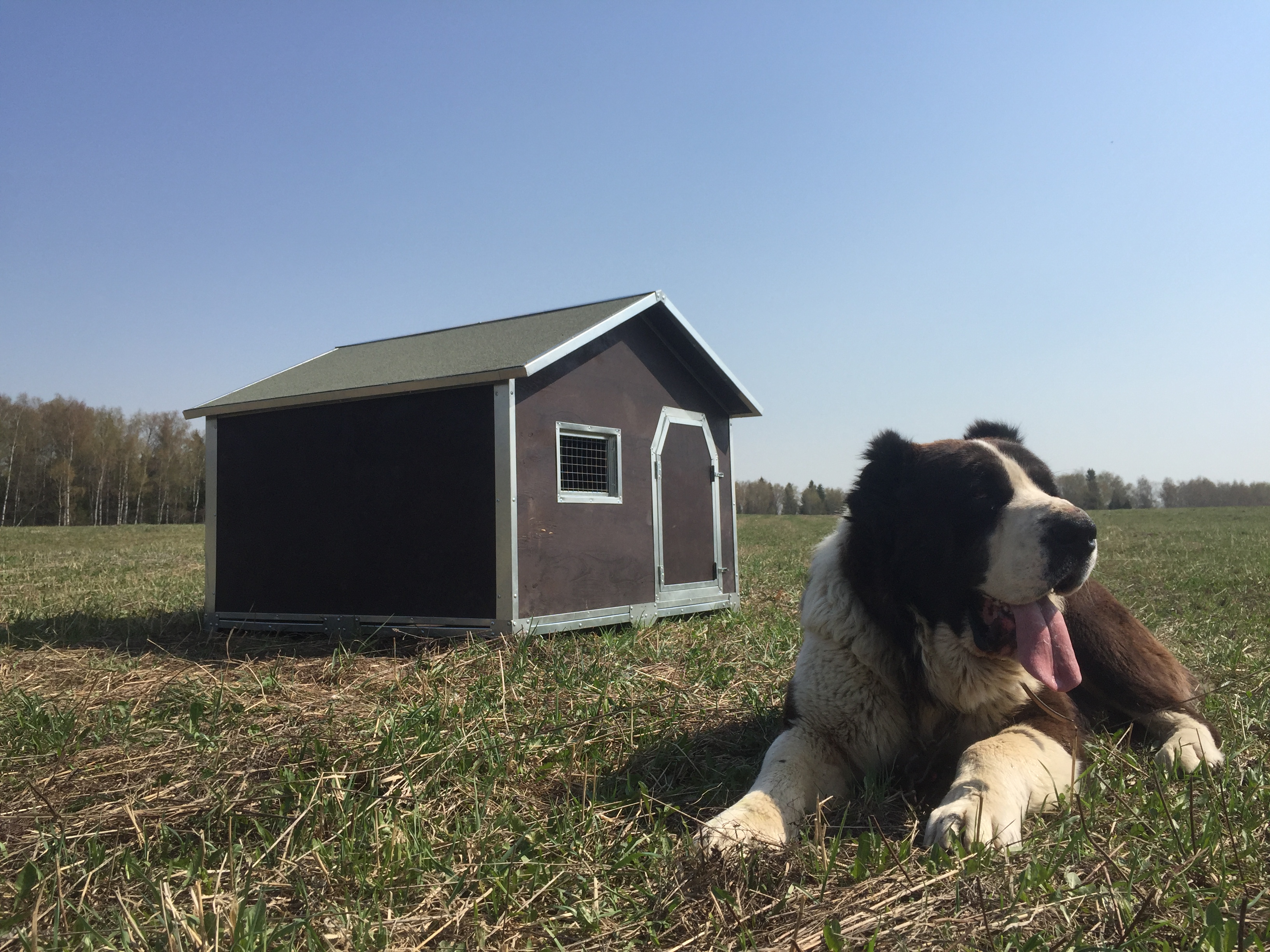 Будка для собак утепленная XL. Фото 9