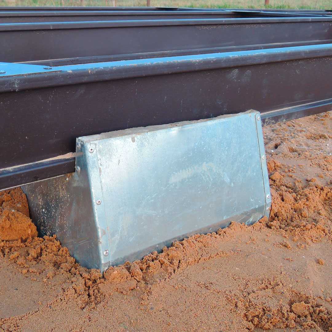 Форма для заливки опор фундамента. Фото 15