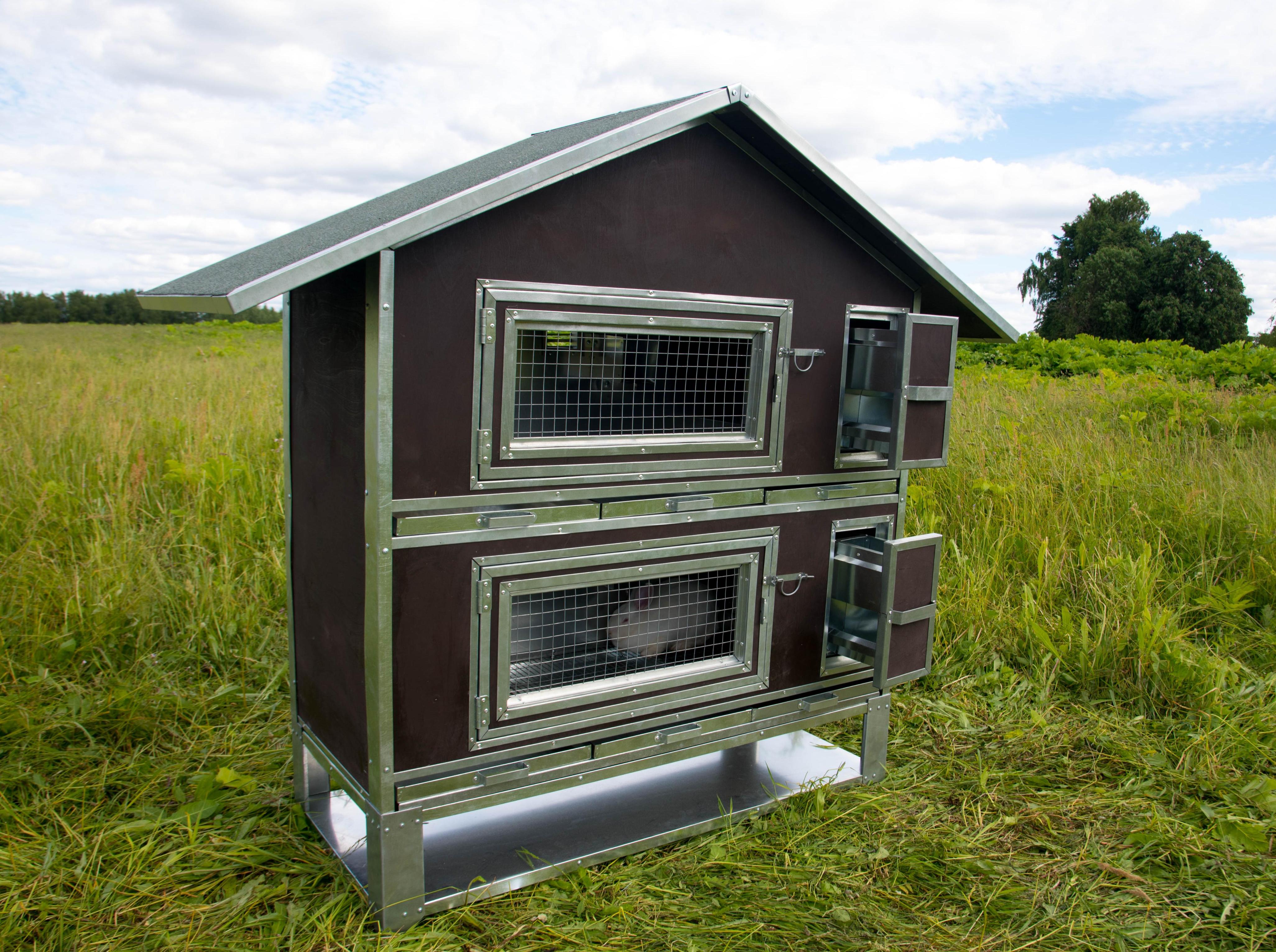 Утепленный отапливаемый крольчатник "Бестселлер" О-22. Фото 7