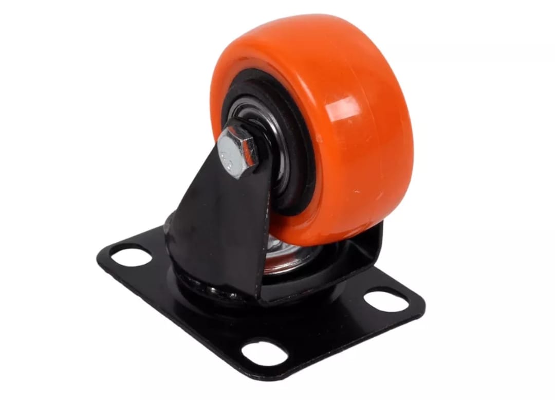 Колесо поворотное 50 мм с площадкой. Фото 2