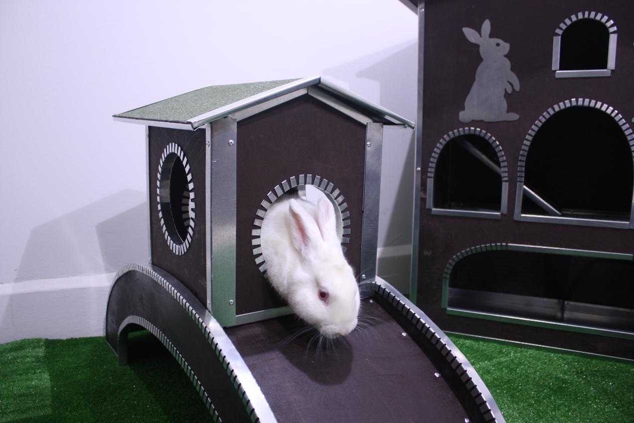 Лазелка для декоративных кроликов "Домик". Фото 1