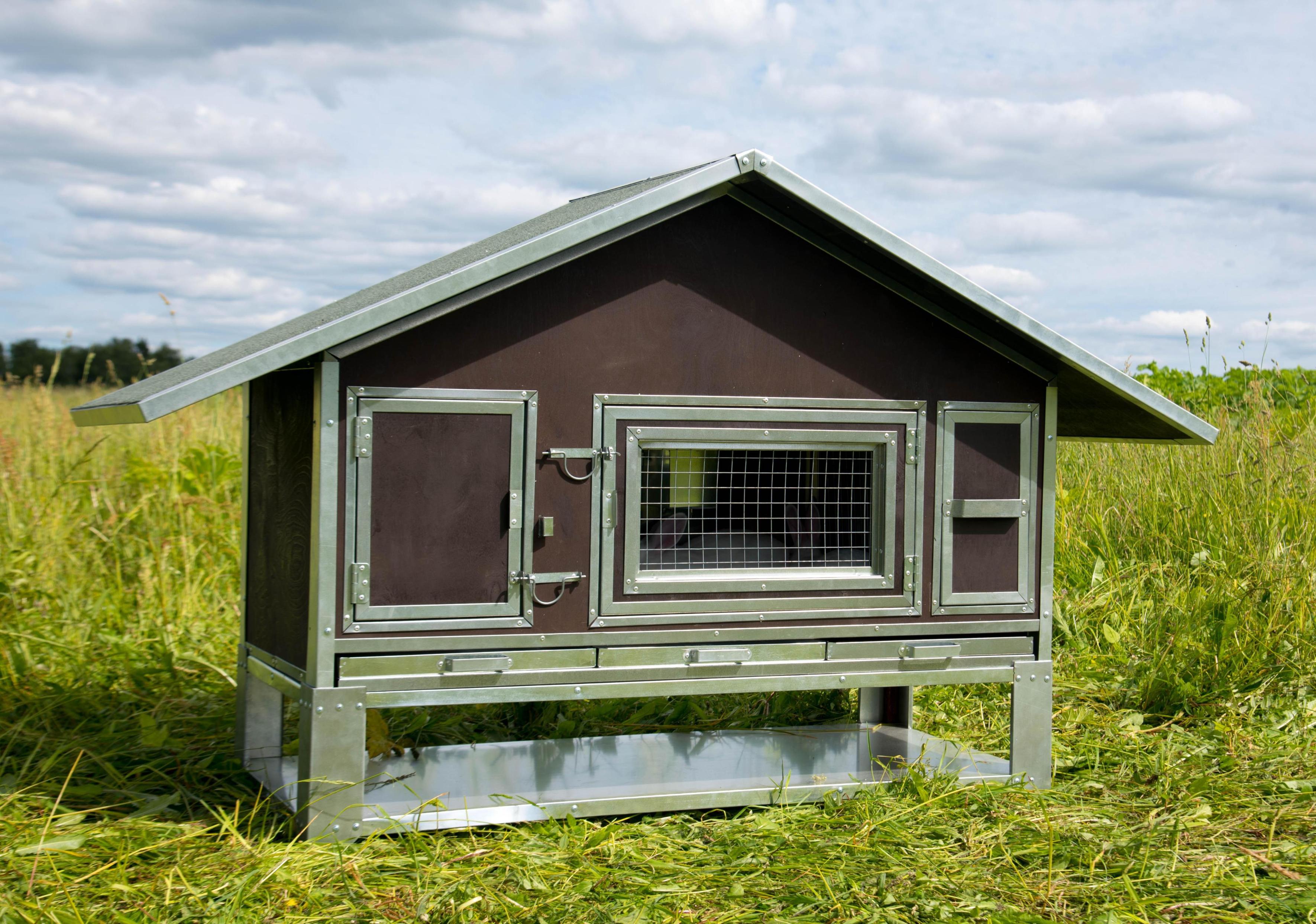 Утепленный отапливаемый крольчатник "Бестселлер" М-21. Фото 4