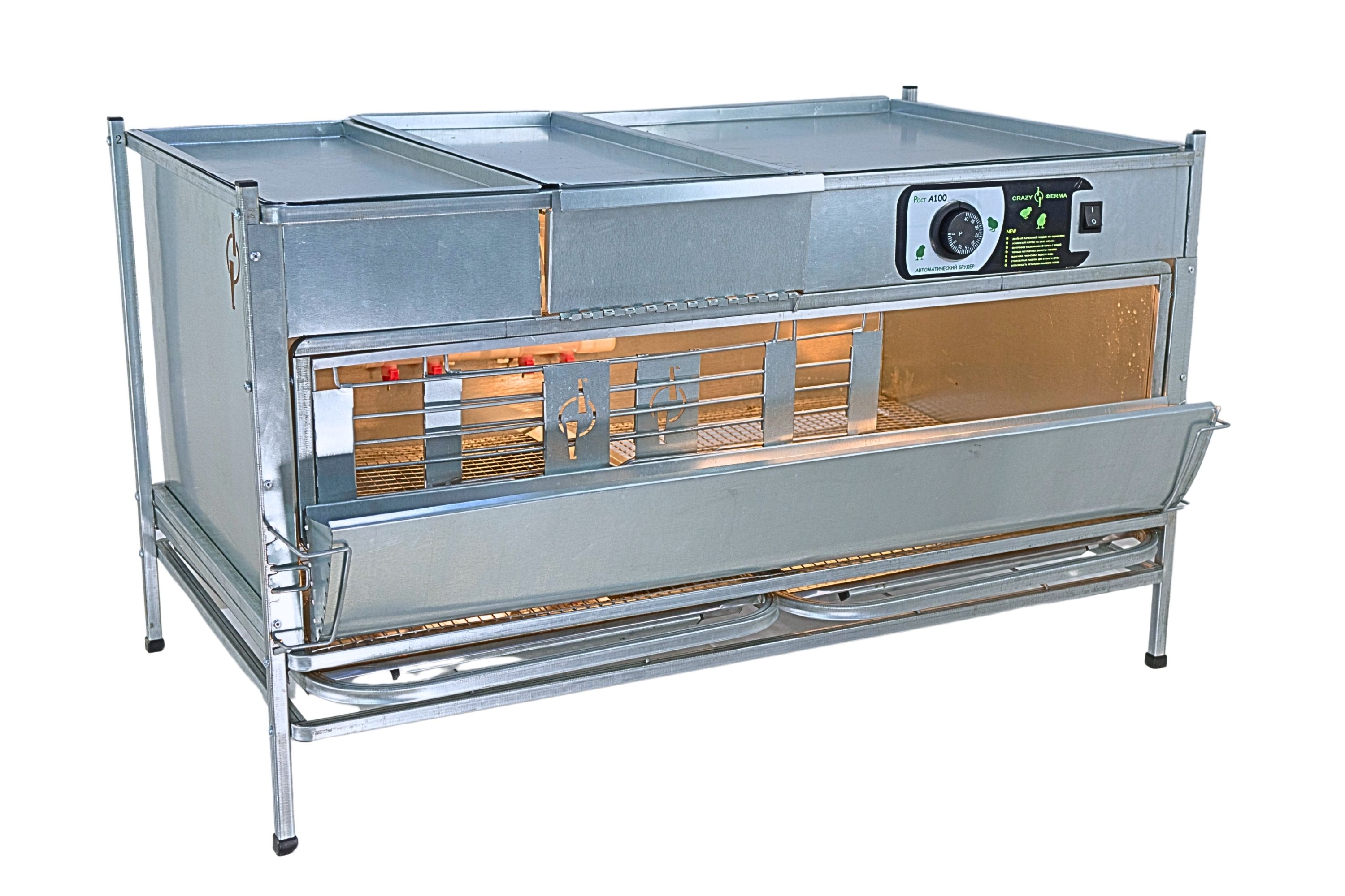 Брудер для цыплят автоматический "Рост А100.4". Фото 11