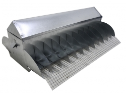 Кормушка бункерная двухсторонняя "Стартер 10-2"  фронт кормления на 12 голов